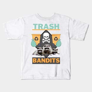 Trash Bandits Raccoon Kids T-Shirt